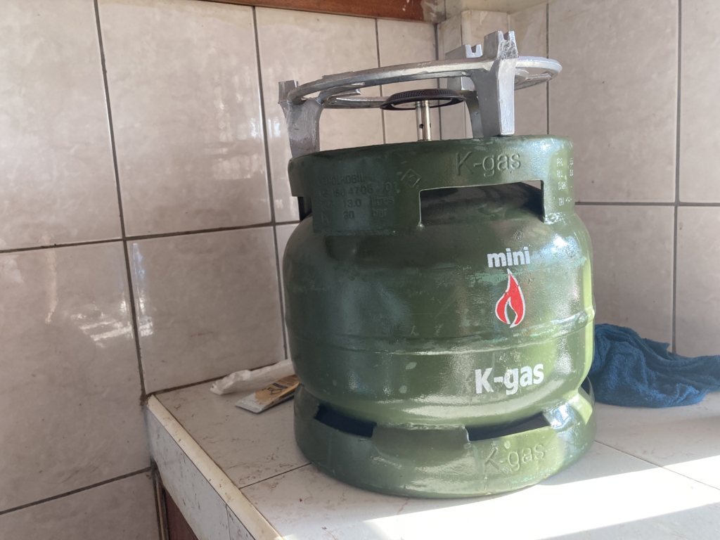 ケニアの調理用ガス