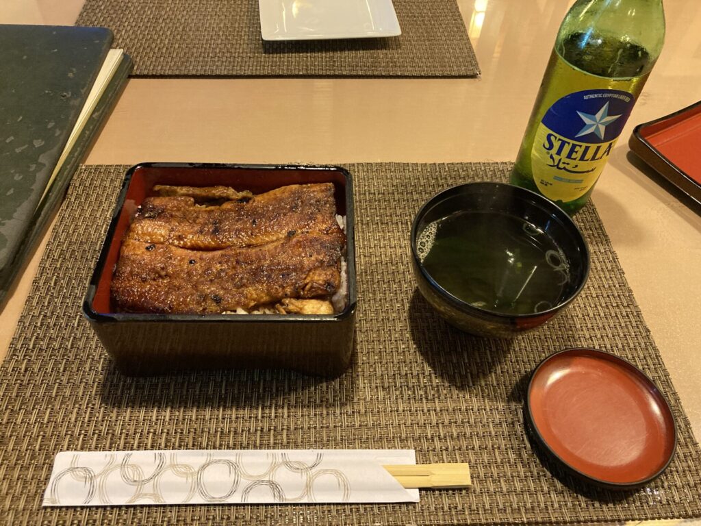 Makino Japanese Restaurantの鰻重