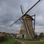 オランダのキンデルダイクの風車