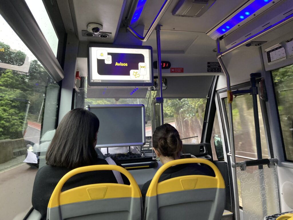 シントラ駅からロカ岬までのバス