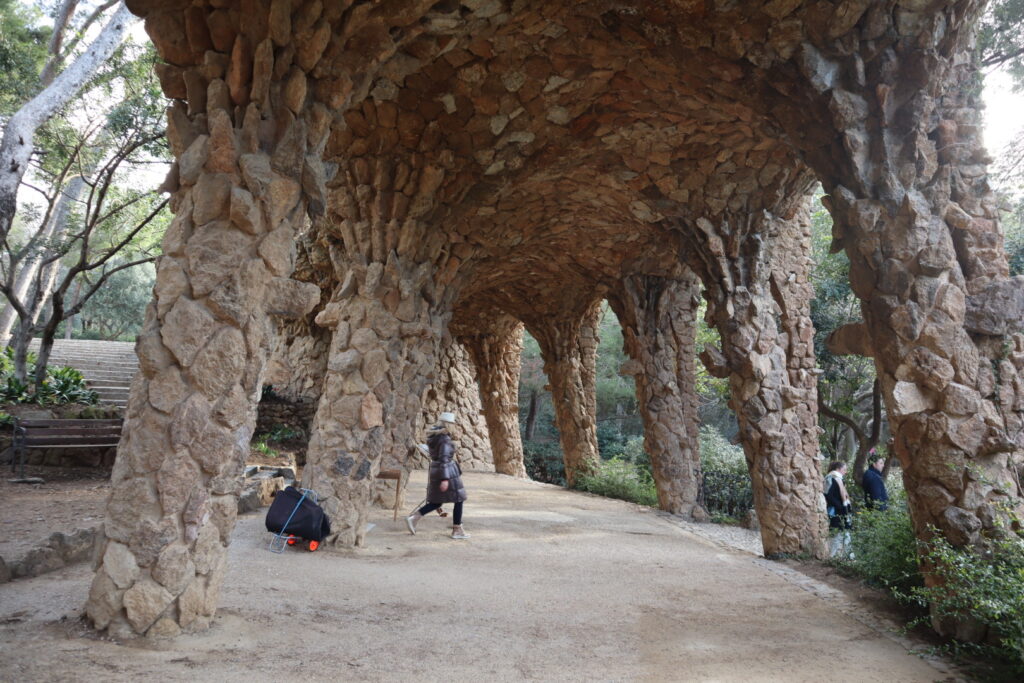 グエル公園の様子