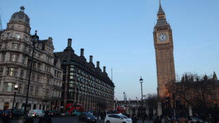 ロンドンの街並み