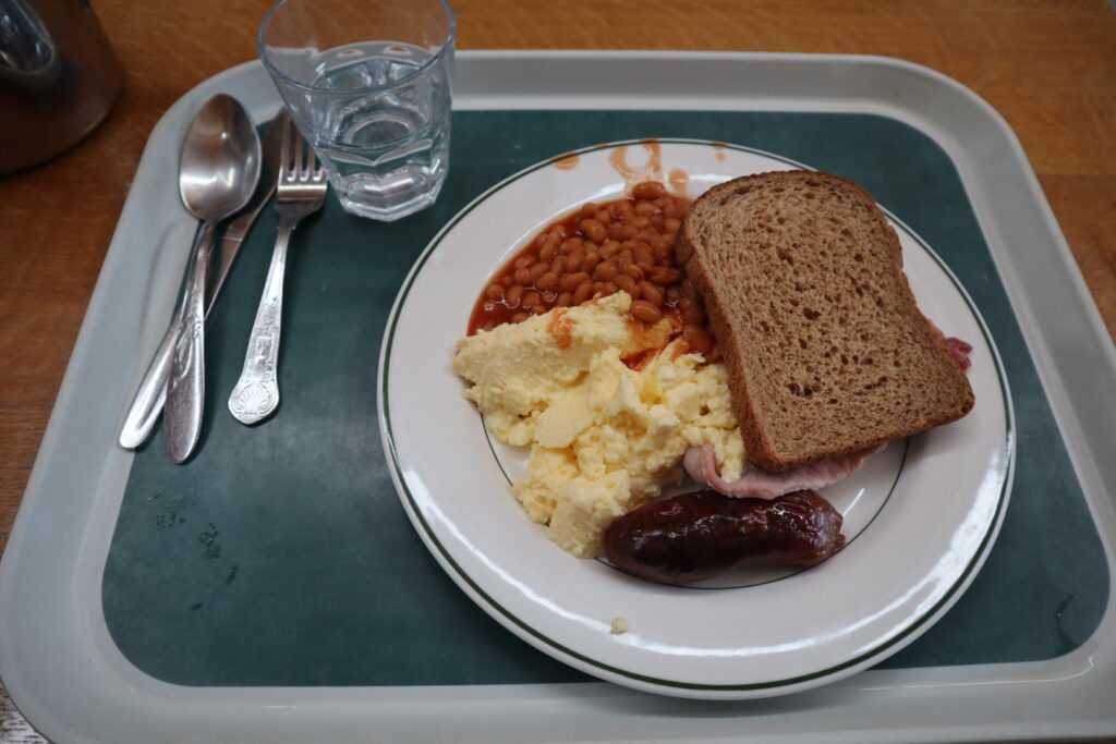 ケンブリッジ大学の昼食