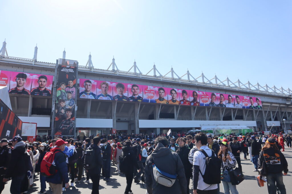 F1開催の鈴鹿サーキット