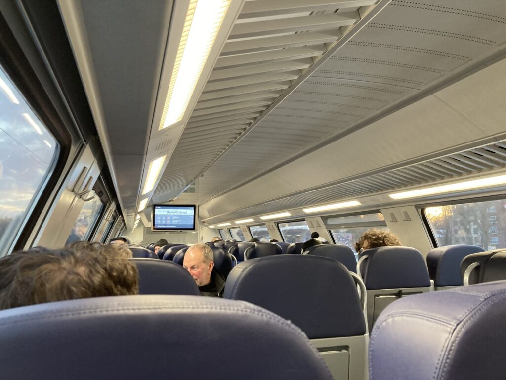 ベルリン・ブランデンブルク国際空港からの列車