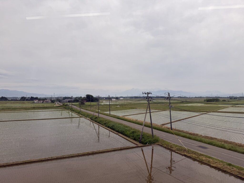 南魚沼市の田園風景