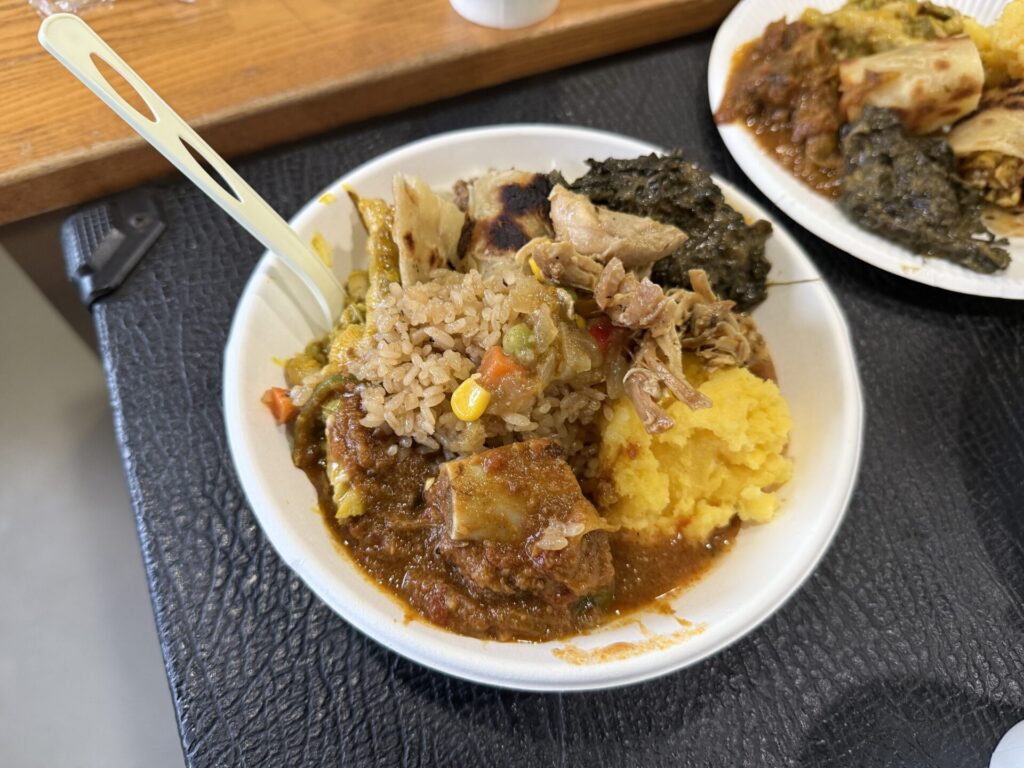 アフリカの食事