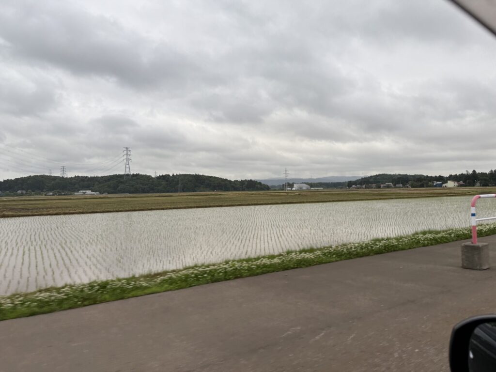 南魚沼市の田園風景