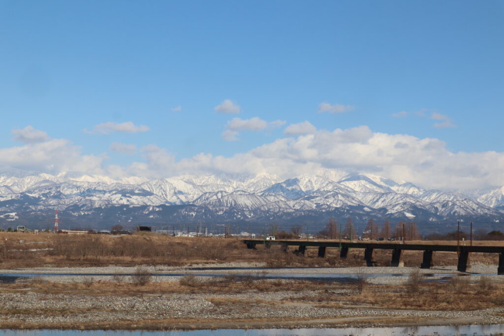 富山の立山連峰