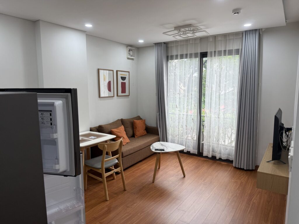 ハノイで内見に行った家