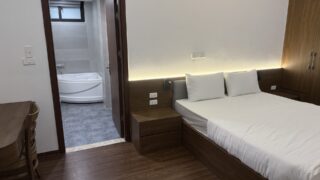 ハノイの住居のベッドルーム