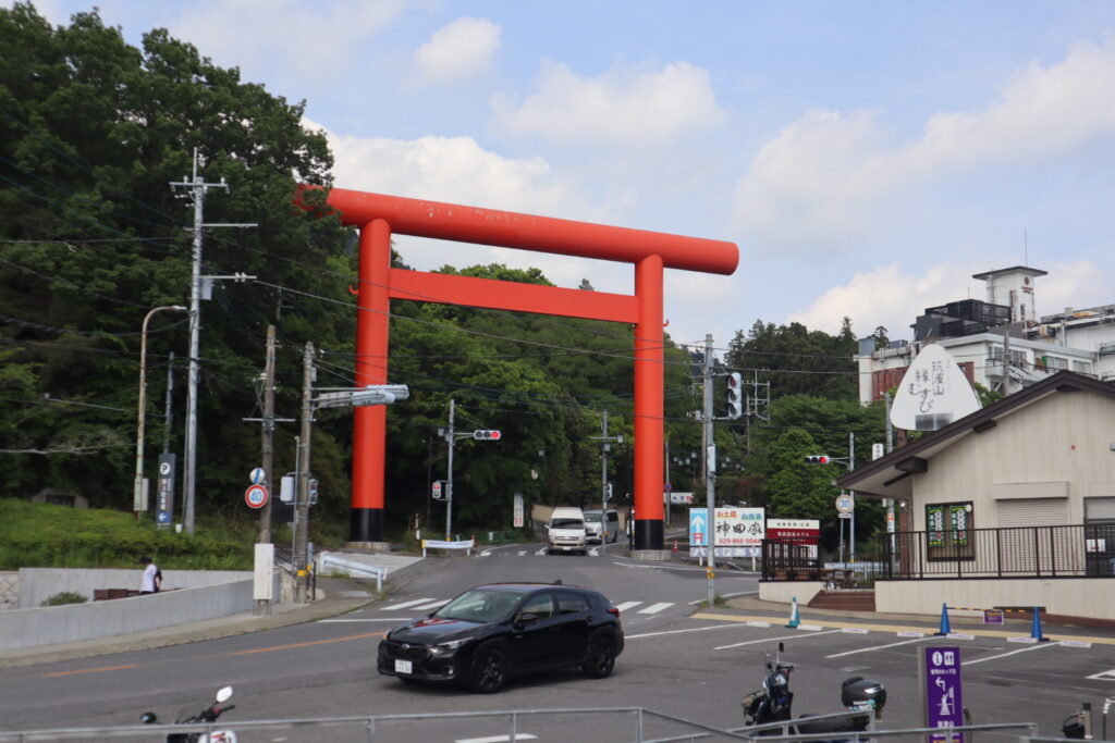 筑波山の登山口