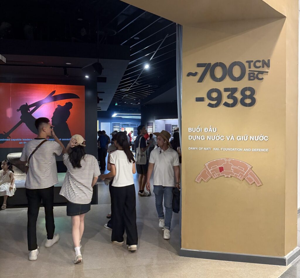 ベトナム軍事歴史博物館の展示場