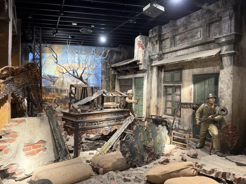 ベトナムの博物館の展示品