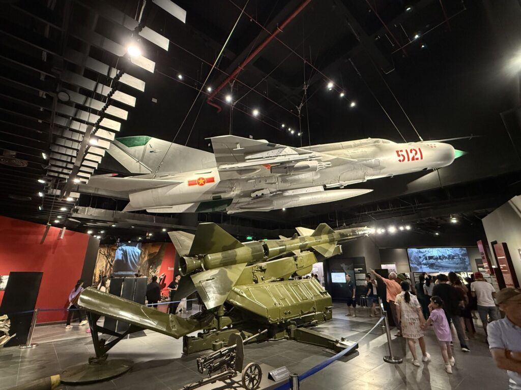 ベトナム軍事歴史博物館の展示品