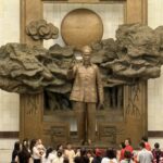 ホーチミン廟の博物館の展示