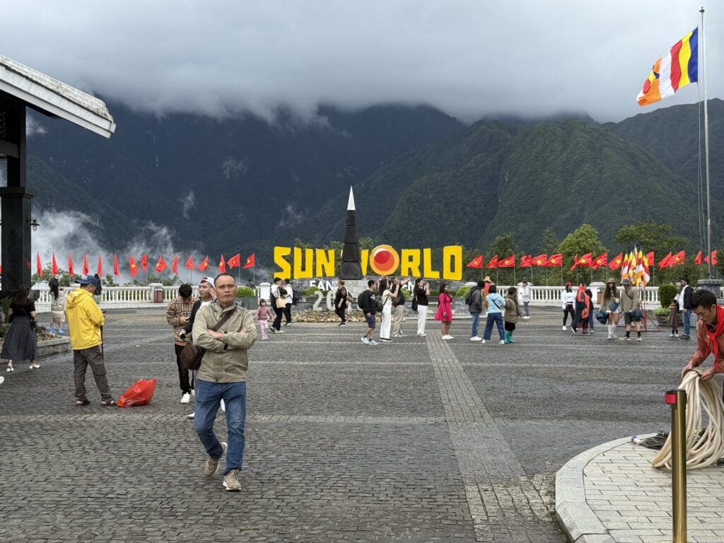 ファンシーパン山のふもと