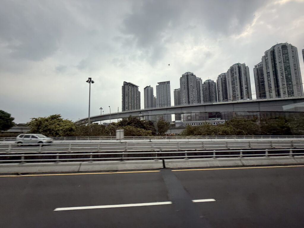 ジャカルタの街並み