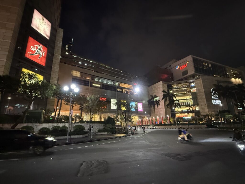 ジャカルタのショッピングセンター