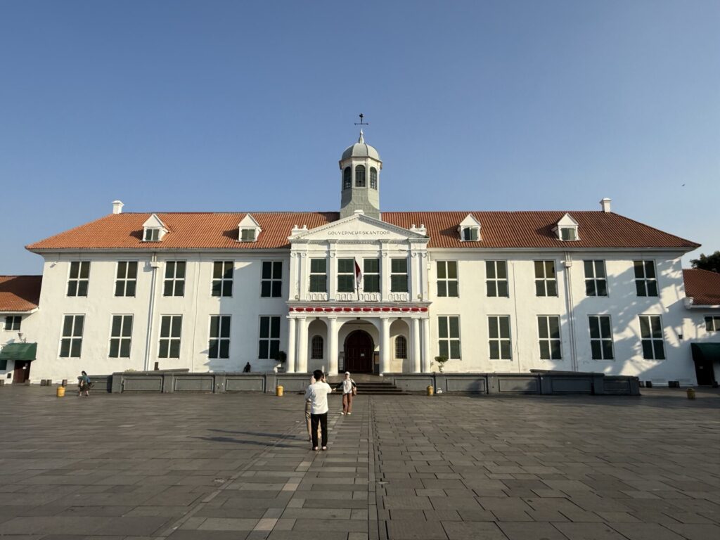 ジャカルタ旧市街の街並み