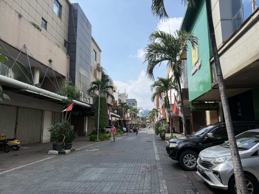 ジャカルタの街並み