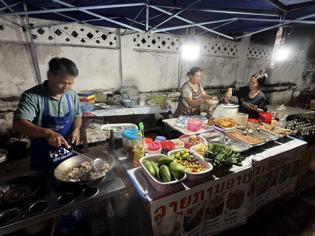 ルアンパバーンの飲食店
