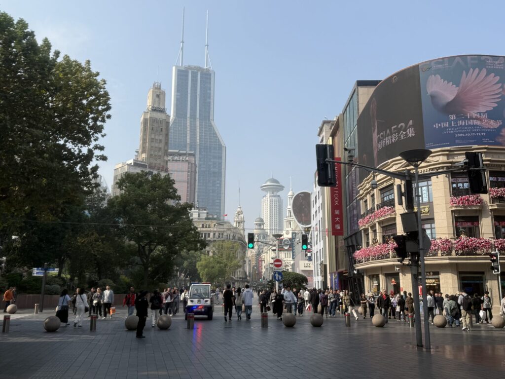 南京路の景色