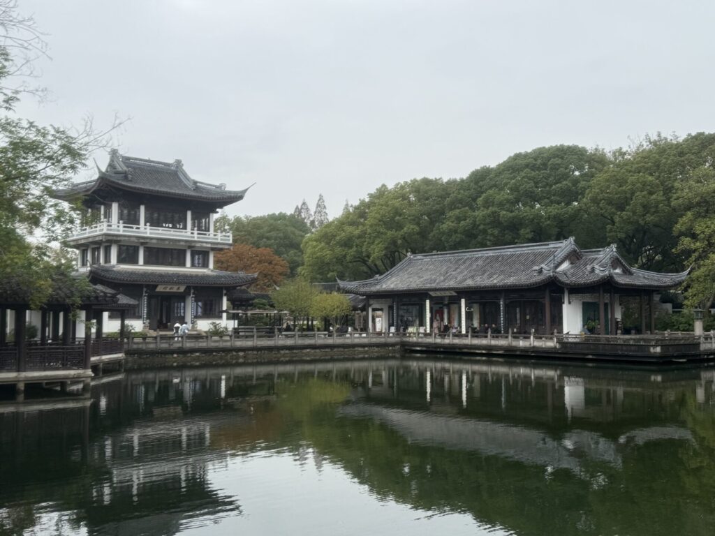 蠡園の建築