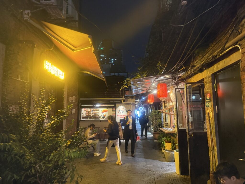 上海の夜市