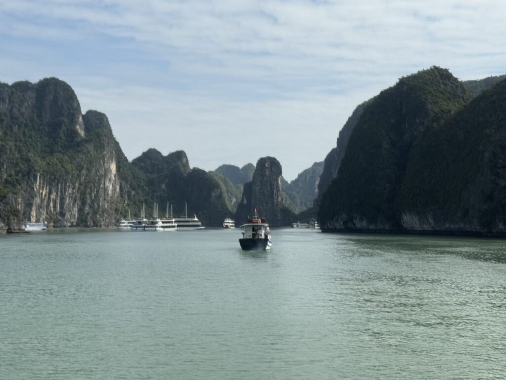 ハロン湾の風景