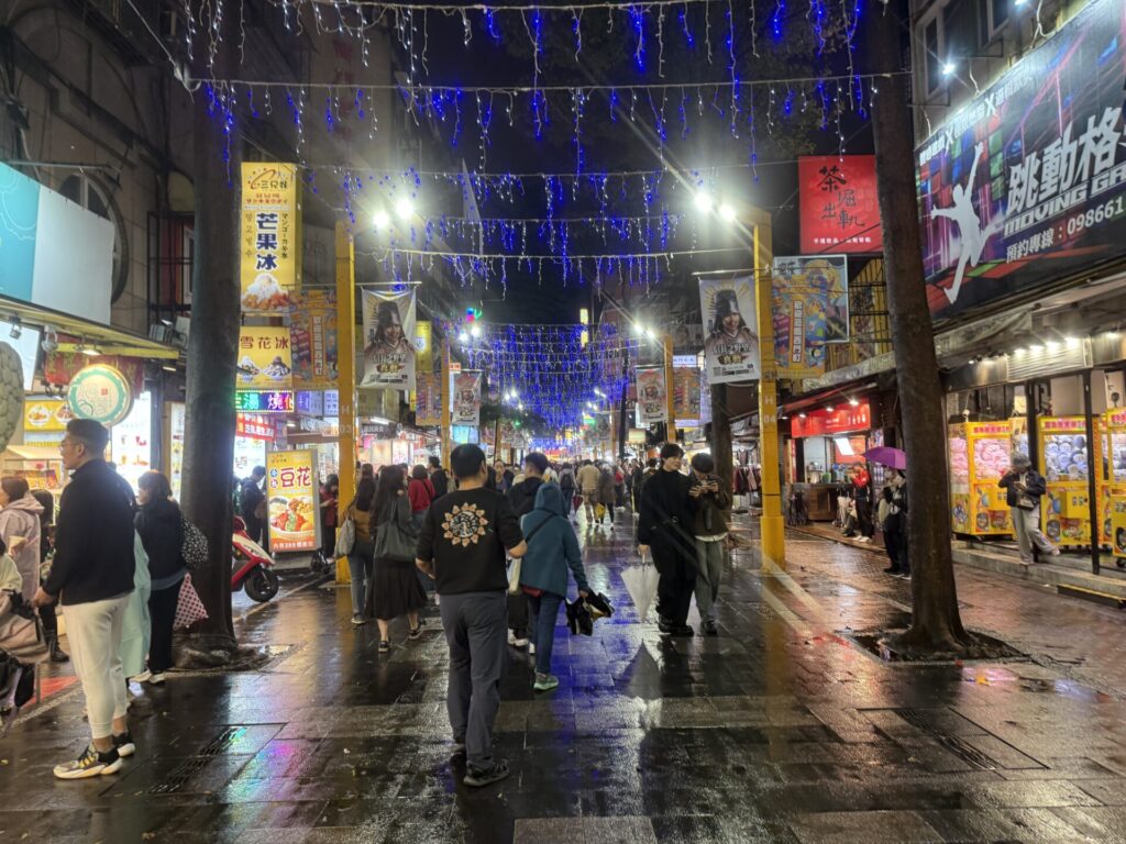 台北の繁華街