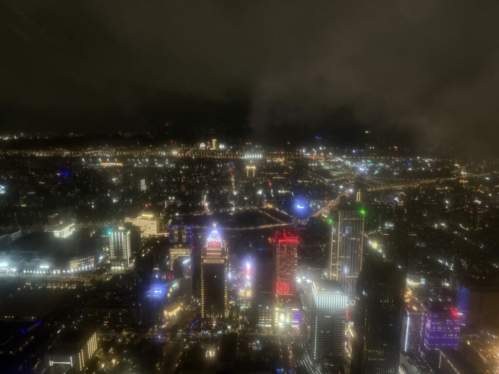 台北101からの夜景