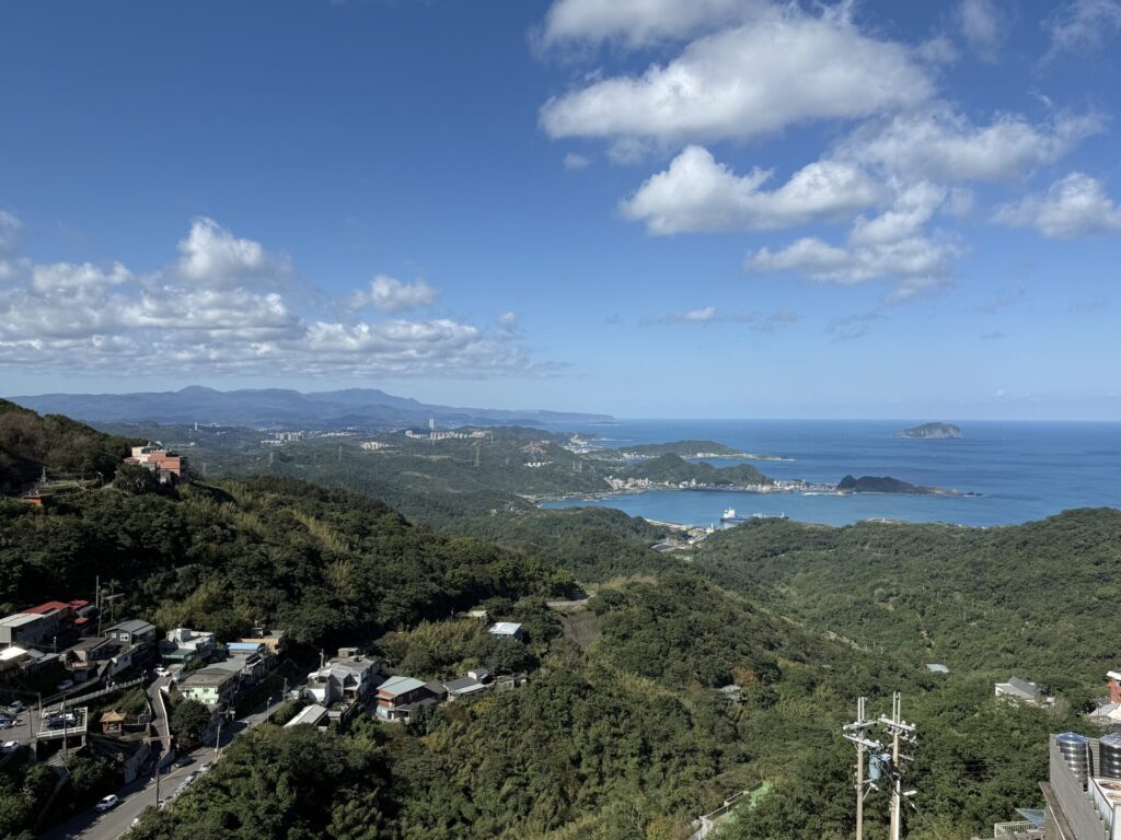 九份から見える景色