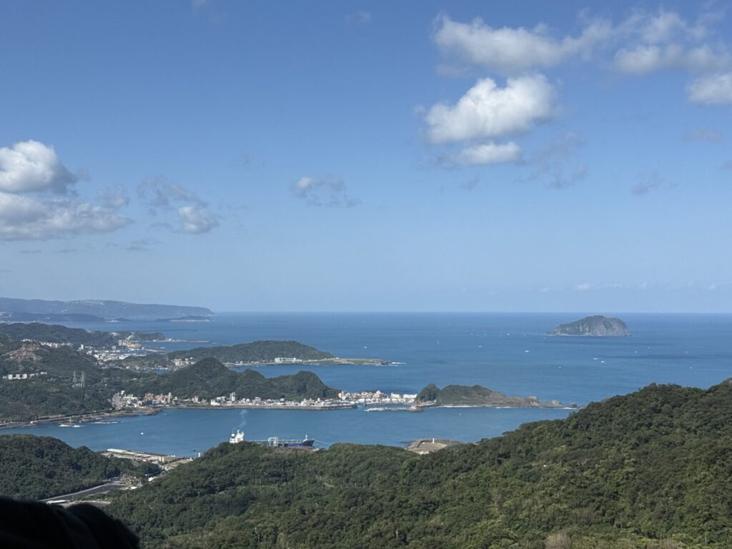 九份から見える海