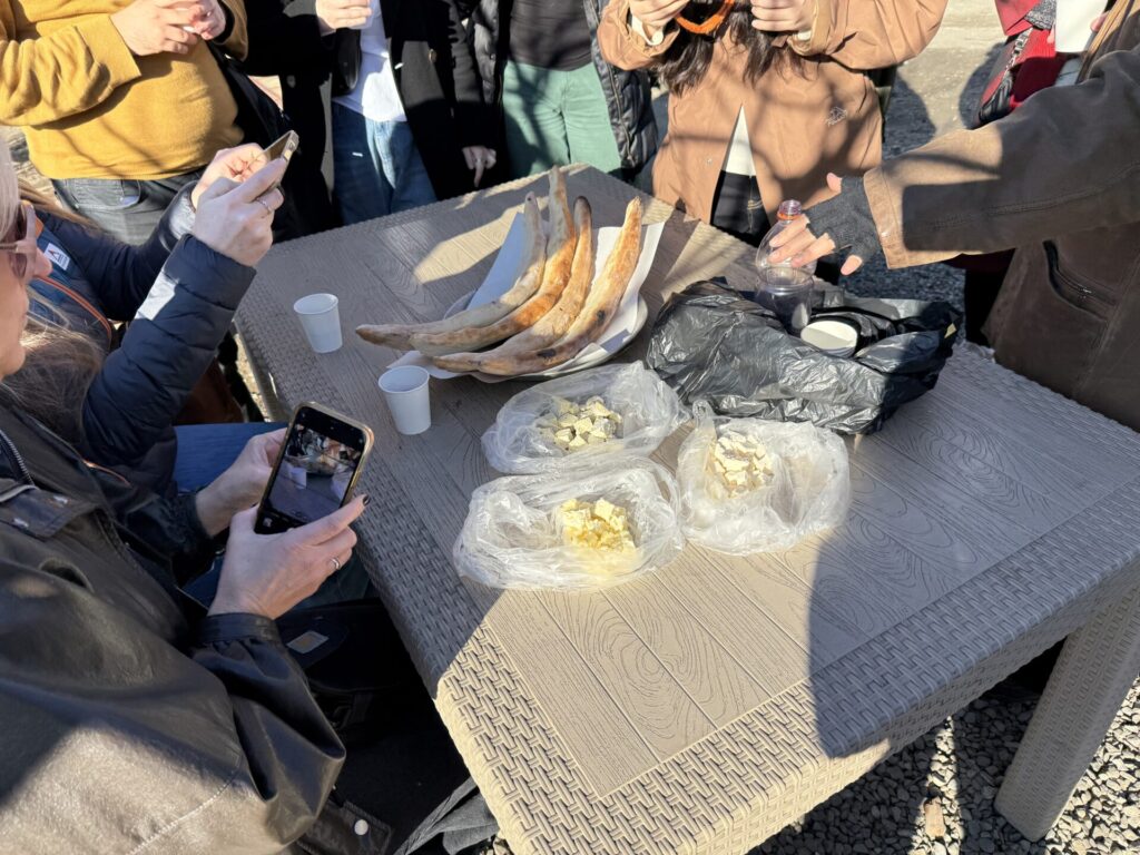 ワインツアーの朝