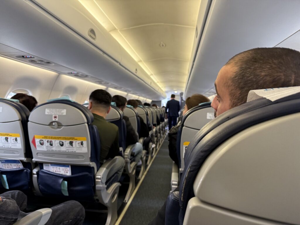 アゼルバイジャン航空の中